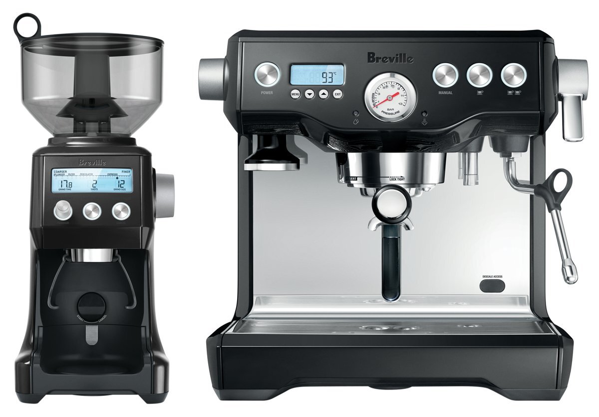 Breville Dynamic Duo Machine and Grinder Package