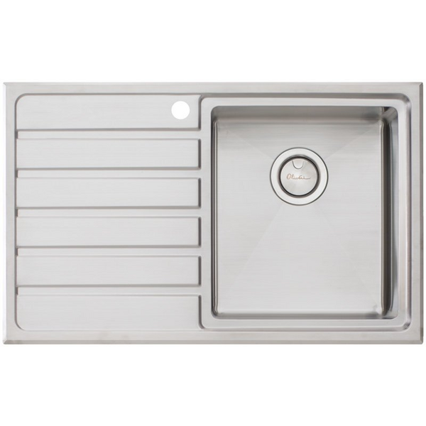 Oliveri Apollo Single Bowl Left Hand Drainer Sink AP1422 Winning