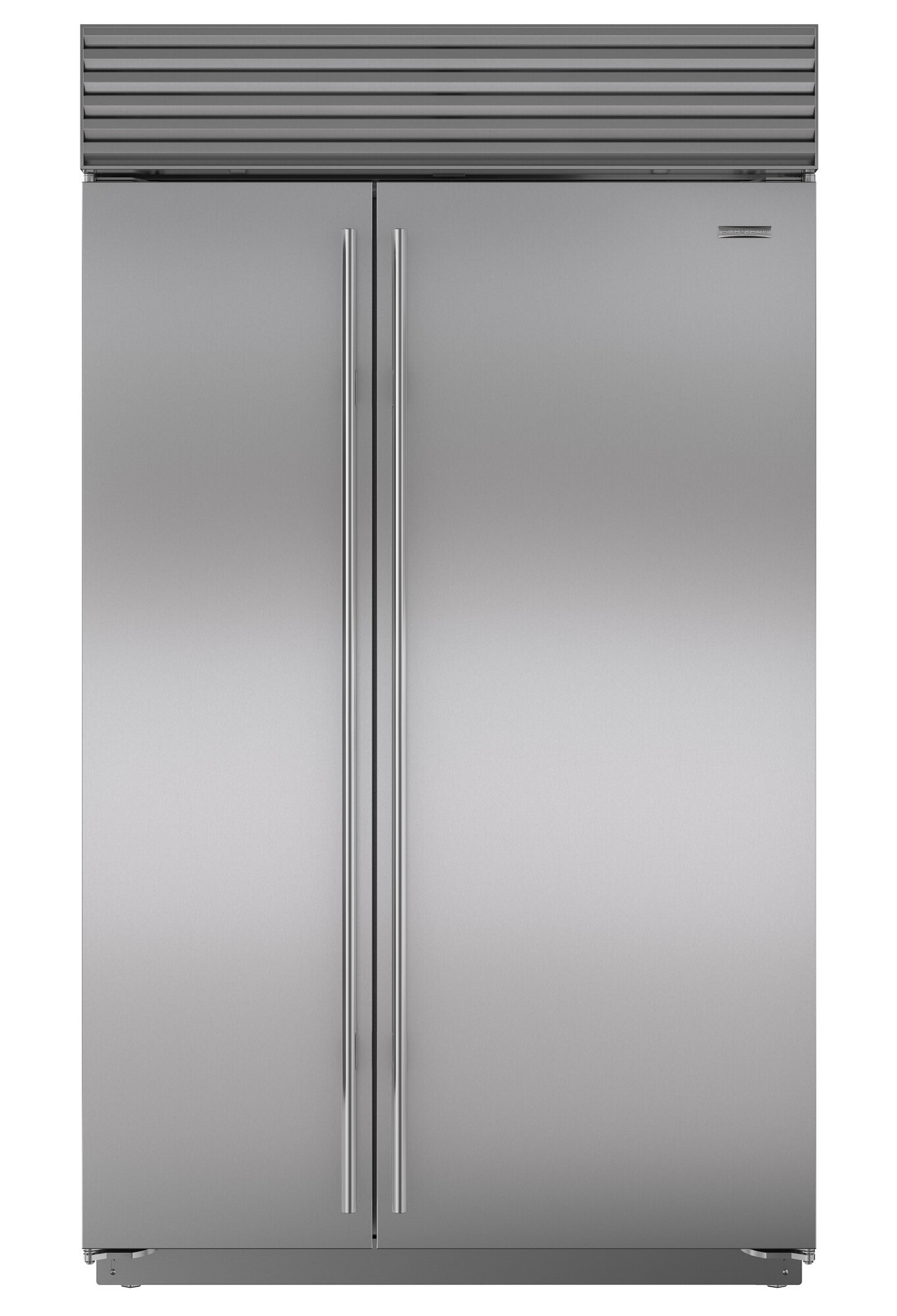 Sub-Zero 800L Built-In Side By Side Fridge - Tubular Handles 