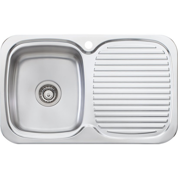 Right hand drainer best sale sink