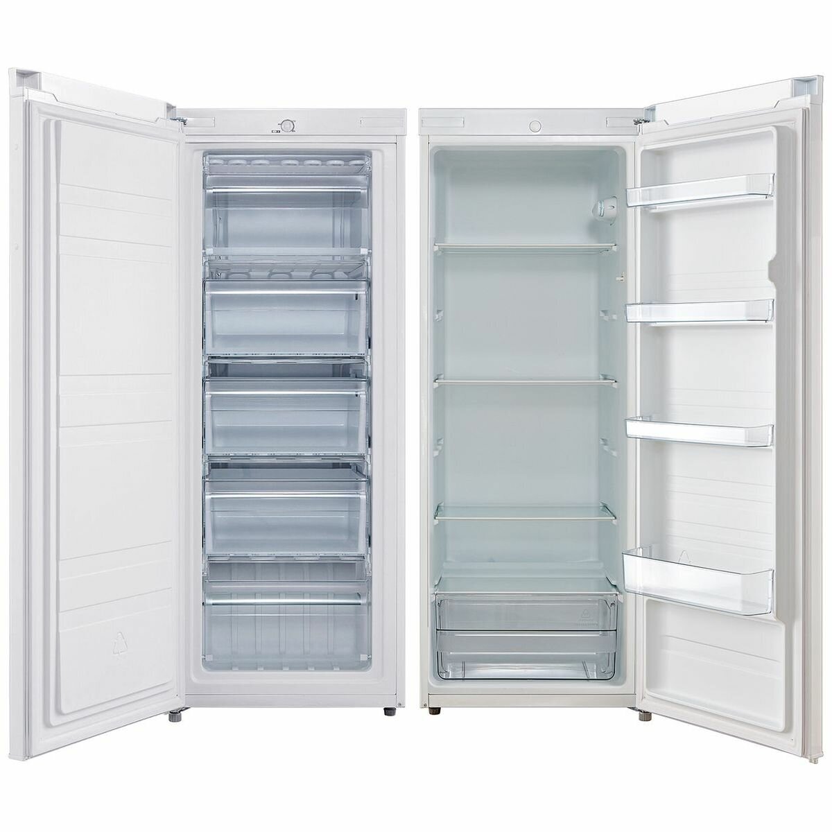 esatto 172l upright freezer euf172w