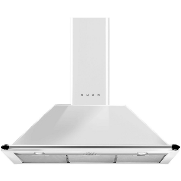 White cheap canopy rangehood