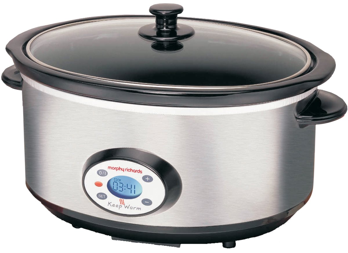 morphy richards slow cooker with timer