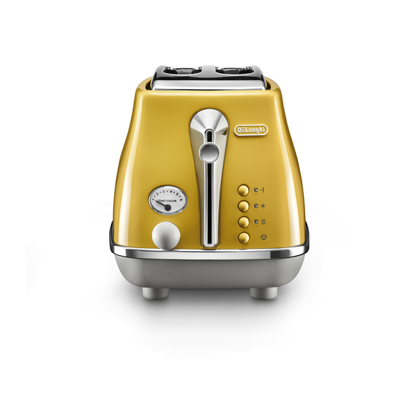 delonghi yellow toaster 2 slice