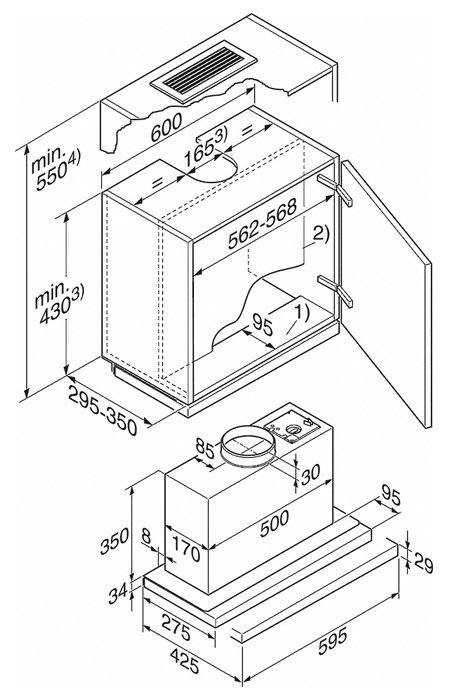 miele cooker hood da3366