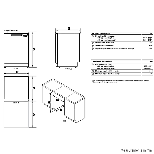 dw60fc6x1 dishwasher