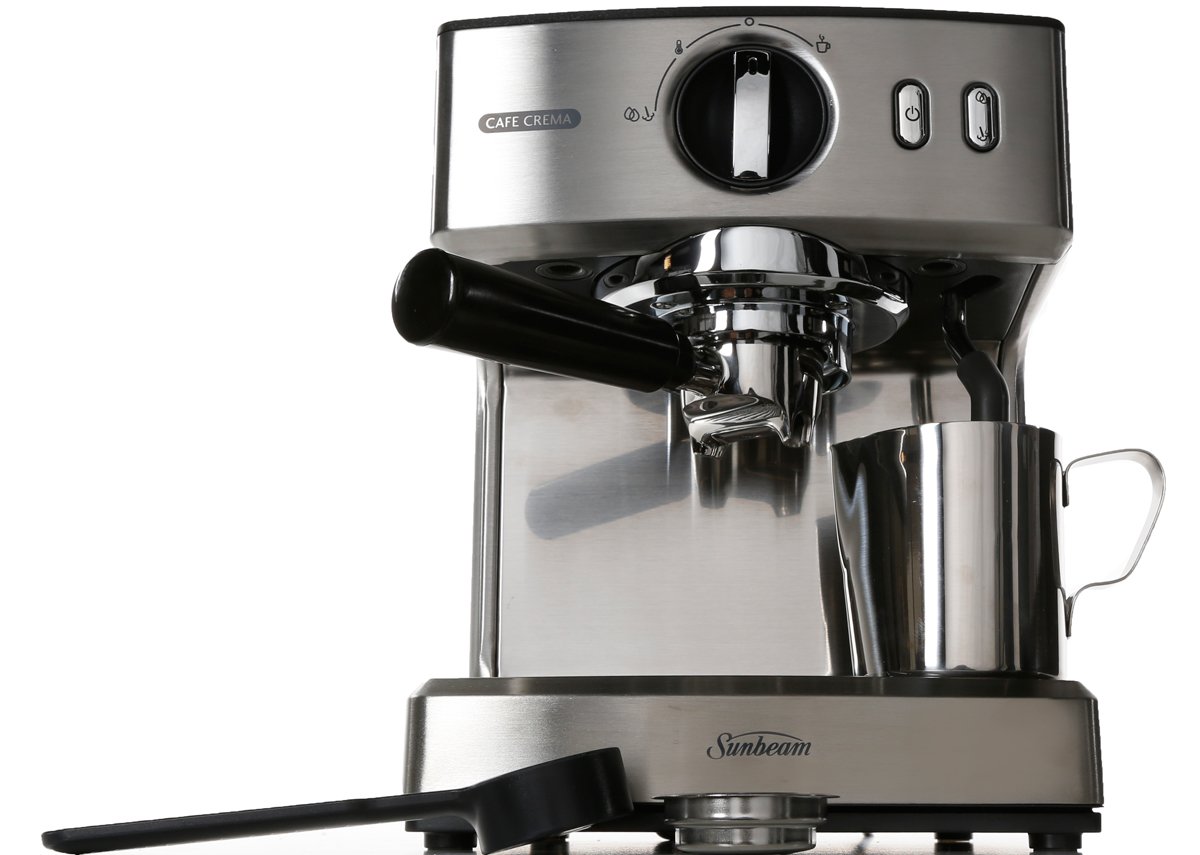 sunbeam crema coffee machine