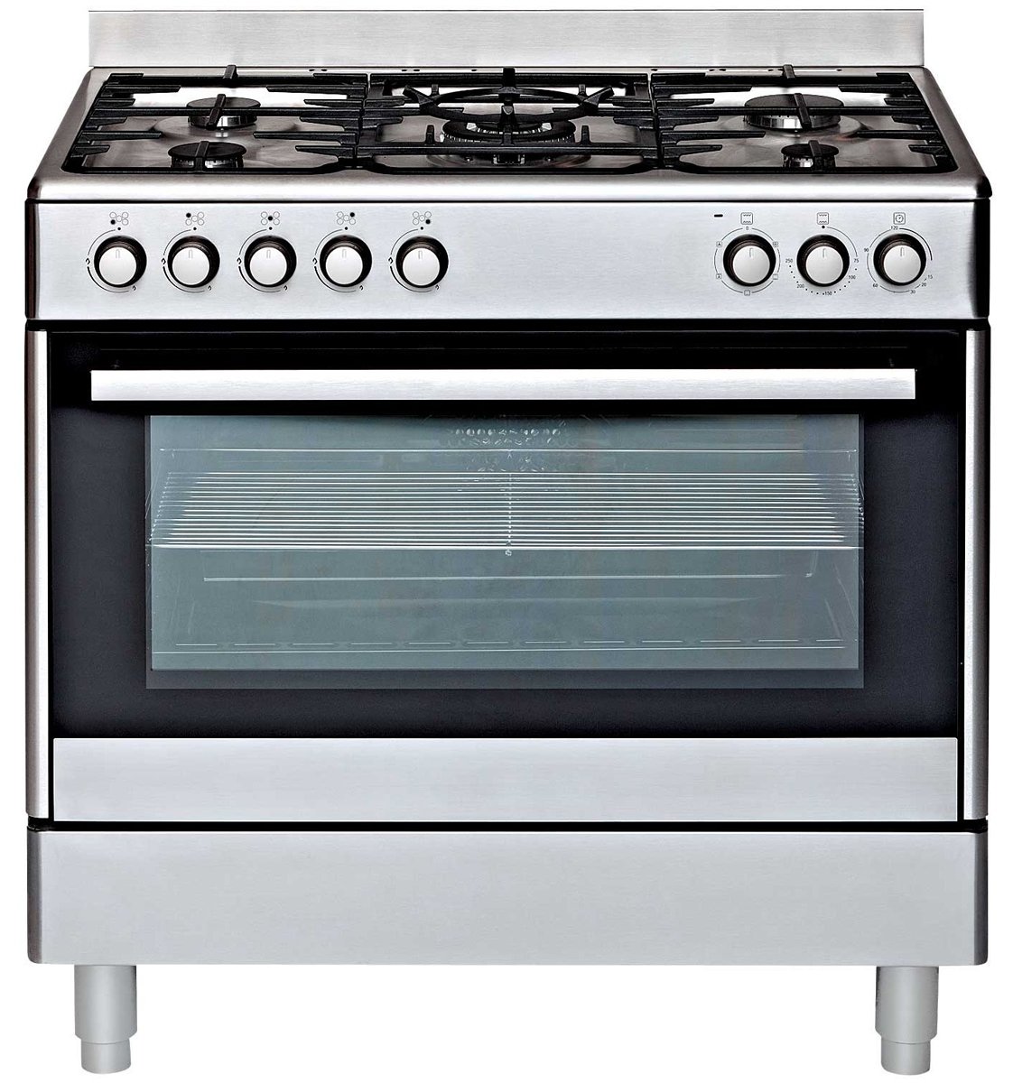 90cm freestanding dual fuel oven