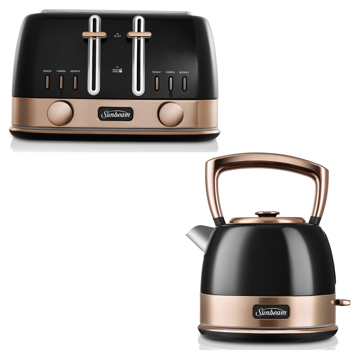 sunbeam new york kettle and toaster