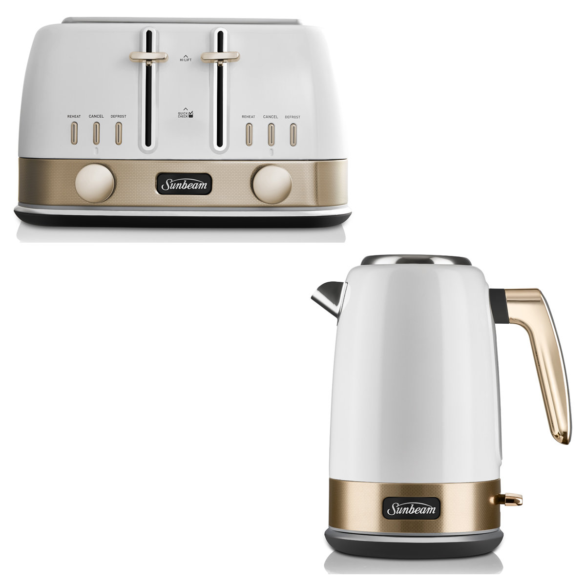 kettle and toaster set sunbeam