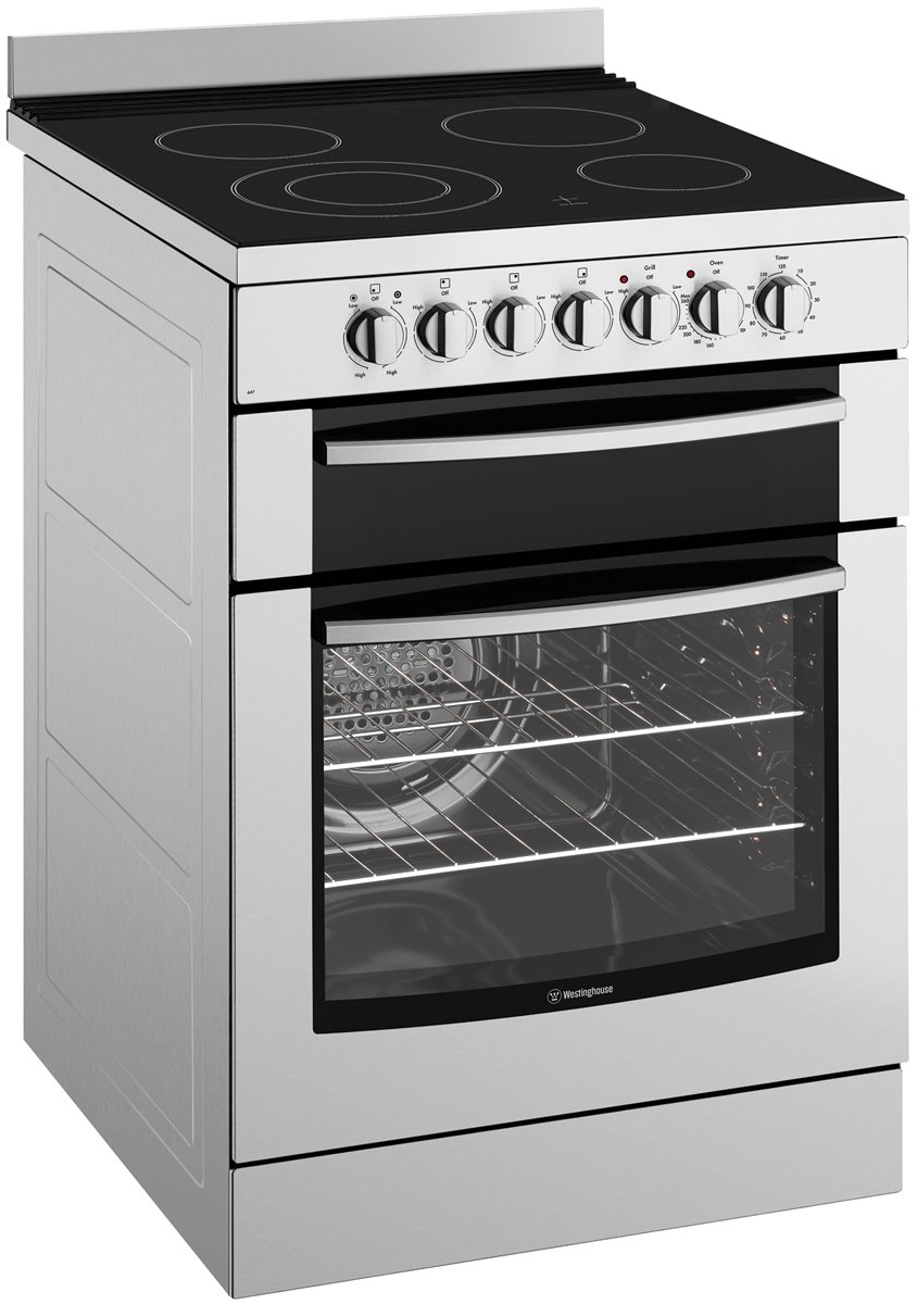 60cm freestanding electric double oven