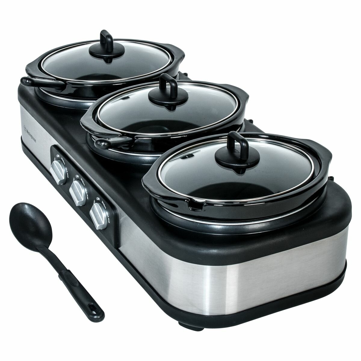 westinghouse three pot slow cooker