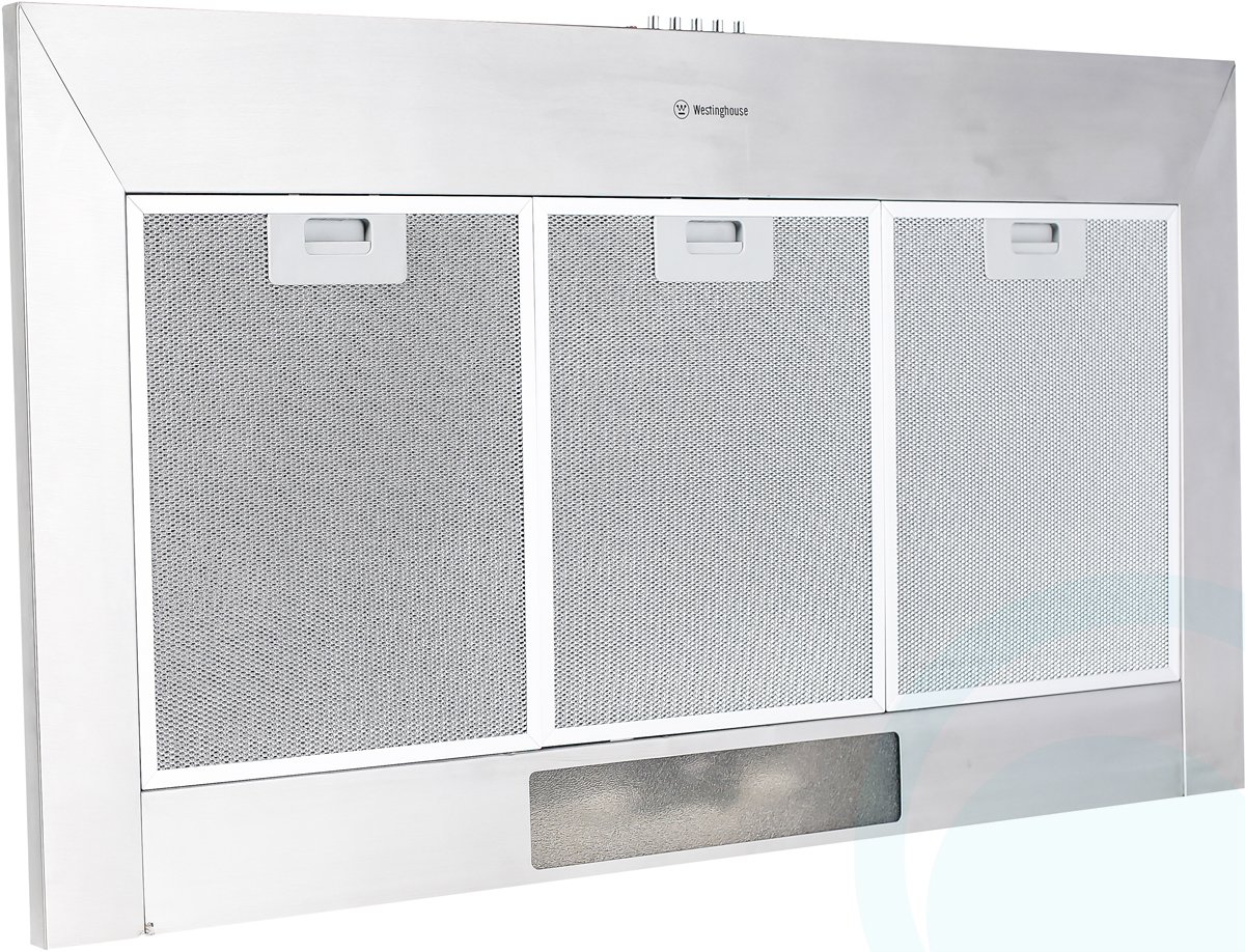 westinghouse 90cm canopy rangehood wrf900cs